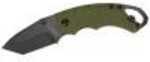 Kershaw Shuffle II Folder 2.375 in Blackwash Plain Olive GFN