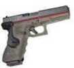 Crimson Trace Semi-Automatic Lasergrip - For Glock .17L/.22/.24/.31/.34/.35/.37 Rear Activation