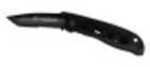 SW CK5TBS Folder 3.2 in Black Combo Blade Aluminum Handle