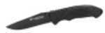 Smith & Wesson SWA25 Folder 3.25 in Black Blade Rubber Handle