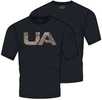 Under Armour Mens Camo Fill Short Sleeve Shirt Black/Bayou 2X-Large Model: 1332744-001-2X