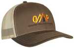 October Mountain Logo Hat Brown/Tan Model: 