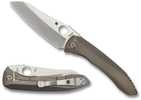 Spyderco Paysan Folder 3.88 in Plain Titanium Handle