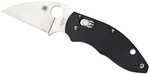 Spyderco Q Ball Folder 2.72 in Plain Black G-10 Handle