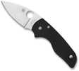 Spyderco Lil' Native Folder 2.47 in Serrated Black G-10 Handle