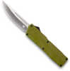 Introducing The Lightweight OD Green (Out The Front) Knife. With a Great Feel And Excellent Action, it's Suited For Everyday Usage. This Knife features a Pocket Clip And a Nylon Sheath. It Also featur...