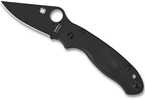 Spyderco Para 3 Lightweight 3in Black Plain Blade FRN Handle