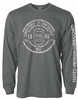 Glock ,crossover Long Sleeve Shirt, Color Gray, Size  Extra Large