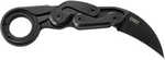 Columbia River 4042 Provoke First Responder 2.41" Plain Anodized Aluminum Black Handle Folding Knife