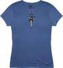 Magpul Mag1124-424-S Tri-Blend Hula Girl Lady Shirt Small Royal Heather