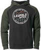 Leupold Established 1907 Hoodie Cotton/Polyester Charcoal/Green Large