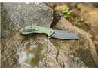 Smiths Rally Folder 3.26 In Blade Od Green G-10 Handle