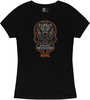 Magpul Sugar Skull Womens Black Short Sleeve Small