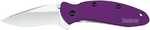 Kershaw Scallion Assisted 2.5 in BB Plain Purple Aluminum