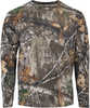 Habit Bear Cave Camo Tee Long Sleeve Realtree Edge Large  