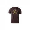 Leupold Distressed Reticle Tshirt Espresso  extra Large