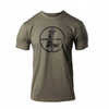 Leupold Distressed Reticle Tee Military Green L