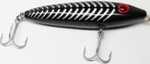 L&s Mirrolure Geaux Dog 3/4oz 4in Blk/wht Herring