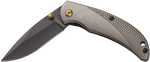 Browning Knife Prism 3 Folding Hunter 2.38" Black/carbon Gray