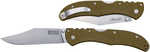 Cold Steel Cs20Kr7 Range Boss Folding Clip Point Plain 4034 SS Blade/5.25" OD Green Zy-Ex Handle