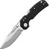 Cold Steel CSFL30DPLCS35 Engage 3" Folding Clip Point Plain Satin S35VN SS Blade/4.11" Black G10 Handle Includes Belt Cl