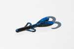 Zoom Lures Midsize Brush Hogs Black Sapphire Model: 145-100