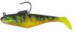 Powerbait Swim Shad 3in 5pk Firetiger Model: Pbbss3-ft