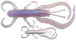 Flutter Craw 4in 8pk Albino Model: Fc408-80