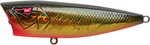 Top Water Popper 2 3/4in 3/8oz Gold Blk Model: Tp70-01   Gold/black Bac