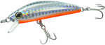 L-minnow 2 5/8in 1/4oz Green Silver Ora Model: F1168-m92