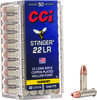 22 Long Rifle 32 Grain Hollow Point 50 Rounds CCI Ammunition