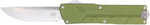 CobraTec Knives CTPRNEDGODG Paragon OTF Plain Satin Vg-10 SS Blade Green Textured