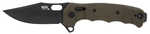 SOG Knives & Tools Seal XR L-TI Folding Knife 4.3" Drop Point Straight Edge GFN Handle Black PVD Finish MagnaCut Steel I