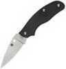 Spyderco Spy-DK 2.69" N690CO Plain Edge Folding Knife Md: C179PBK