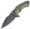 Hogue X5 3.5 Inch Spear Point Folding Knife Green