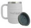 Eco Vessel Double Barrel Insulated Mug White 17 oz.