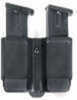 Blackhawk Matte Double Mag Case Single Stack 9mm/.40 Cal - Built-In Tension Spring Includes Both Belt Lo