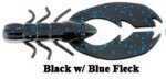 Berkley Powerbait Chigger Craw 4In 7bg Black/Blue Fleck Md#: MPCHC4-BBF