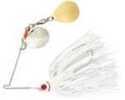 Booyah Double Colorado Spinnerbait 3/8Oz Snow White Md#: BYBCC38615