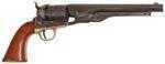 The 1860 Army, a .44 caliber cap and ball revolver, combined ease of handling with power and streamlined looks. Out of the more than 200,000 '60 Army models produced from 1860-1873, over 73,300 civili...