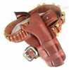 Cheyenne Double Loop Lined Holster 7 1/2" Rh