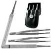 3-Piece Diamond Tip Pivot Handle TWEEZERS