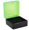 MTM Ammo Box 100 Round Flip-Top Green Black 22-250 243 308 Winchester 220 Swi