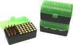 MTM Ammo Box 50 Round Flip-Top 243 308 Winchester 220 Swift in Clear Green