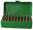 MTM Ammo Box 50 Round Flip-Top 22-250 6mm PPC 7mm Br