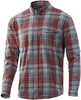 The Huk Rutledge Flannel Shirt is&nbsp;the perfect addition to your fall wardrobe. This incredibly soft warm and comfortable shirt is made of 100% polyester for all day wear. It features two chest poc...