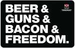 TekMat Beer & Guns & Bacon & Freedom