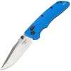 Hogue Deka Manual Folder Knife 3 1/4" Clip Point Blade Blue And Silver