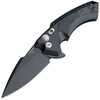 Hogue X5 Flipper: 3.5" Spear Point Blade - Black Cerakote Finish Matte Aluminum Frame & G-Mascus G10 Inserts