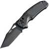 Hogue Sig K320 AXG Pro Folding Knife 3.5" Tanto Blade - Black Cerakote Finish Matte Aluminum Frame & Solid